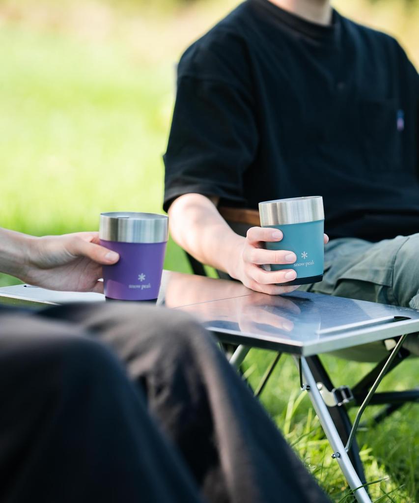 Snow Peak Thermo Tumbler 360 DUO SET Limited Edition Vacuum Insulated Tumbler Pair Set