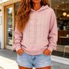 Women's Embroidered Casual Pullover Hoodie Without for Everyday Wear