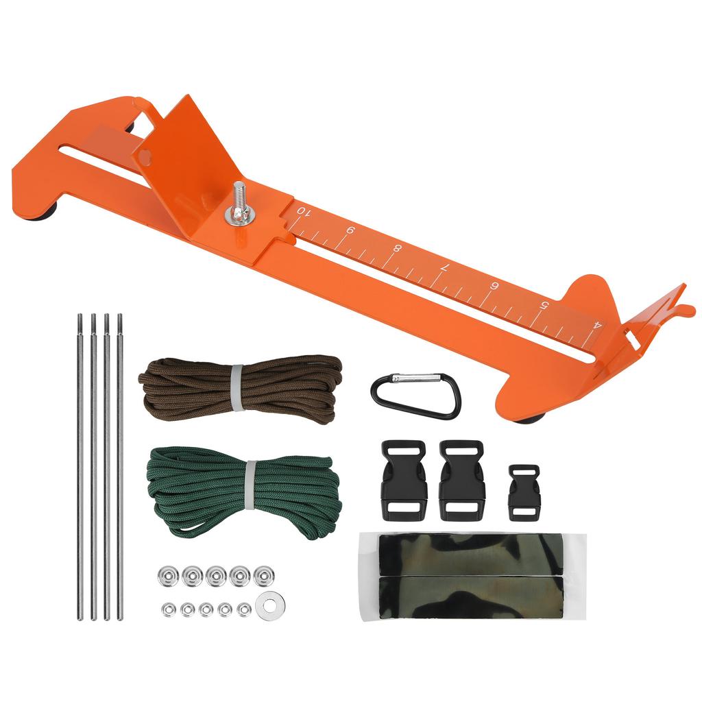 Paracord Weaving Jig Kit Bracelet DIY Making Alloy Frame Braiding Craft Fixing Tool
