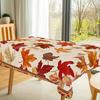 Autumn Modern Art Rectangle Table Cloth for Table Decor Kitchen Dining Waterproof Reusable Tablecloth for Tables Wedding Party