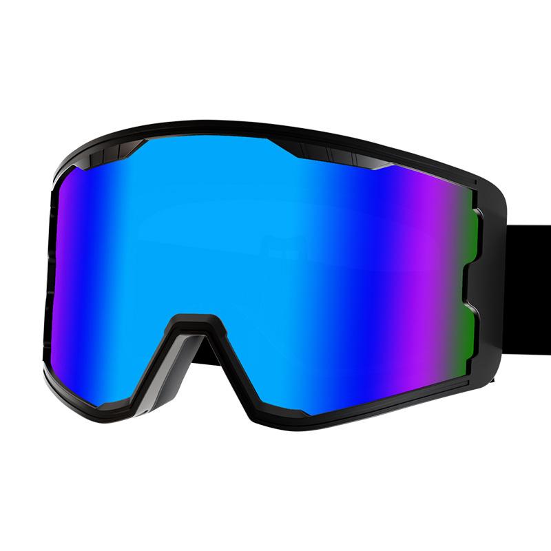 Anti-fog double-layer ski goggles, UV protection, windproof, unisex, trendy, multifunctional