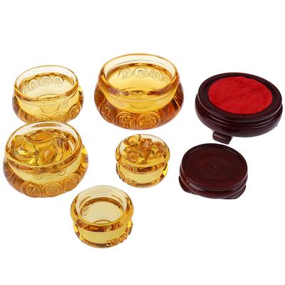 Feng Shui Çin Altın Külçeleri Zenginlik Hazine Kasesi Heykeli Dekorasyon