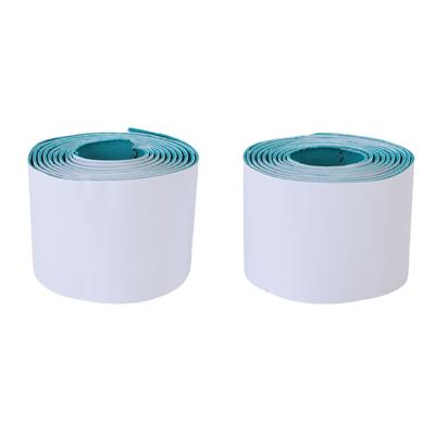 2 Pcs Dust Protector Zipper Heavy Duty Double Sided Self Adhesive Dust Barrier Zipper for Greenhouse Plastic Sheeting