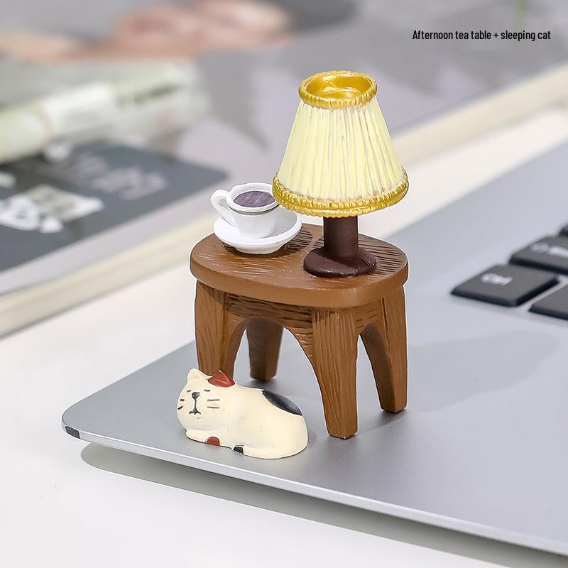 Frog Rocking Chair Cute Healing Decoration – Desktop Ornament for Office or Home