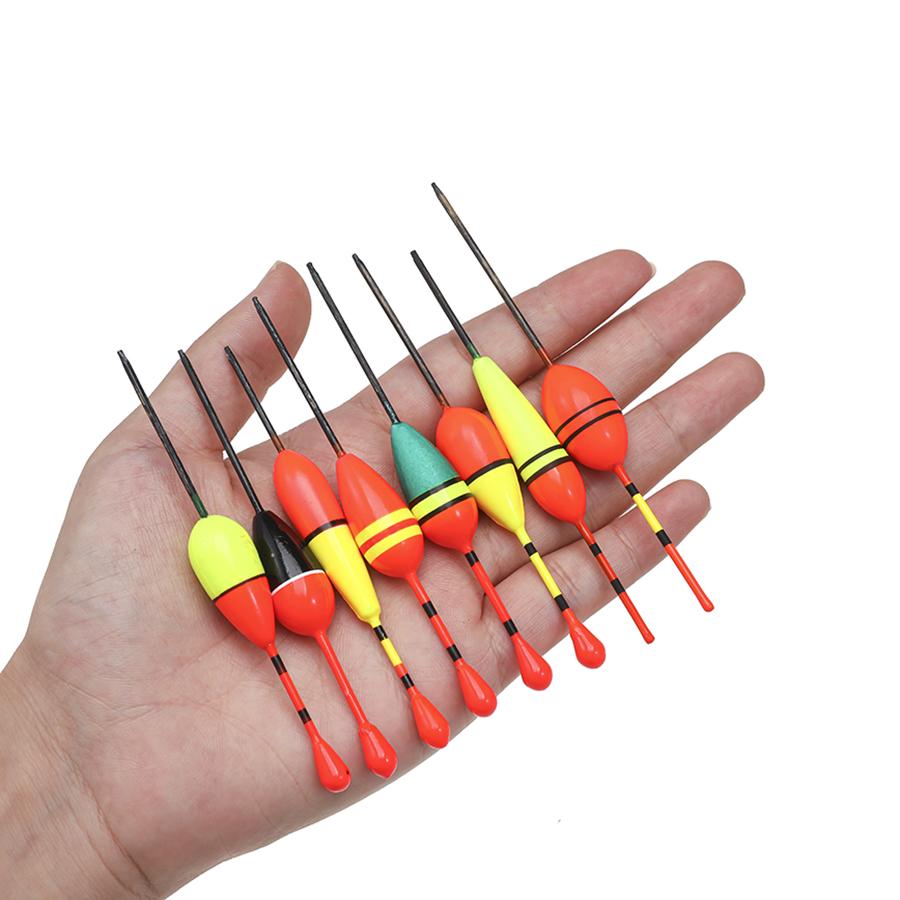 FTK 8 buc/Lot Set Flotor Pescuit Amestec de Culori Flotor Spumă Flotor Pescuit la Crap Accesorii Pescuit Echipament de Pescuit