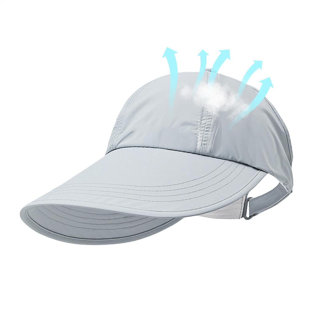 Breathable Sunhat with Wide Brim  UV Protection Summer Outdoor Beach Fisherman Hat Sunscreen Protection Cap Adjustable Sun Hat