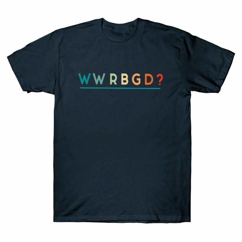WWRBGD What Would Ginsburg Do Black Cotton T-shirt Men S