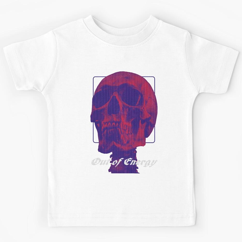 Seriously Tired Skeleton Kids T-Shirt 150