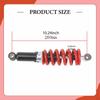 Motorcycle Shock Absorber 260mm Damper Easy Installation Spare Universal Suspension Spring