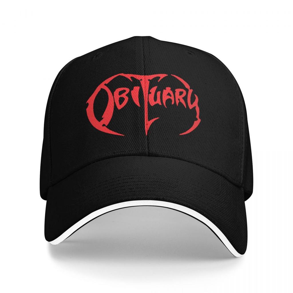 Unisex Baseball Hats Adult Obituary Band Logo Death Metal Trucker   Summer Sports Baseball Caps Cap Casquette Polychromatic Hats
