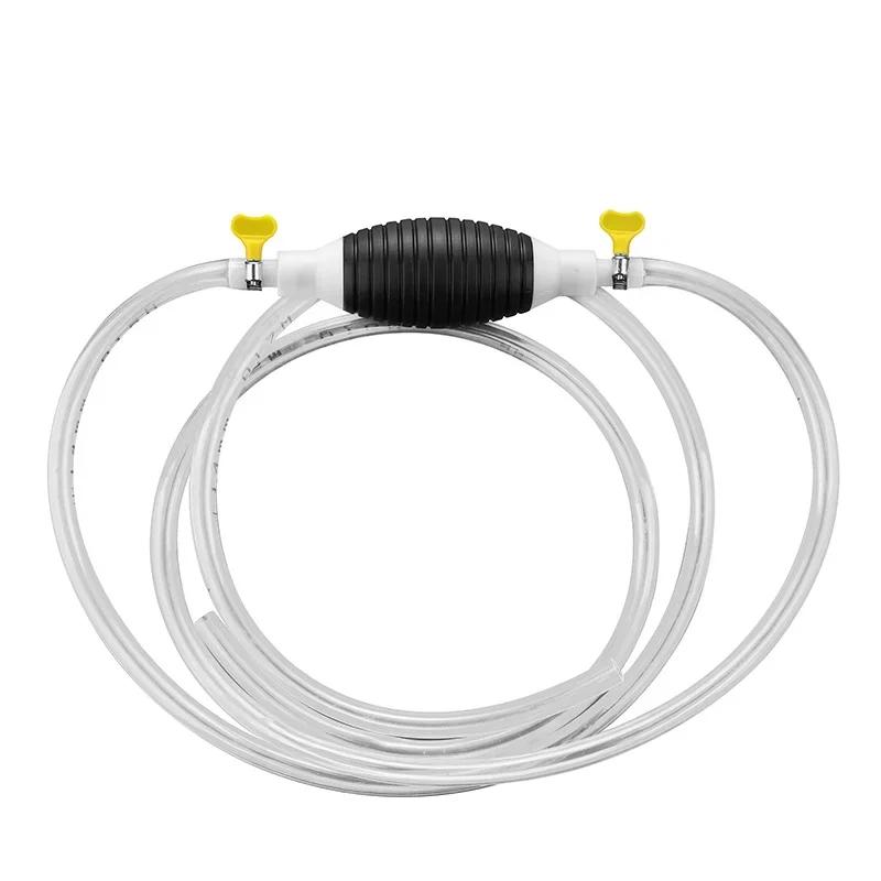 

2M Автомобильный аварийный экстрактор топлива Универсальный сифонный шланг Ручной насос под давлением Самовсасывающий топливный насос Аксессуары для автомобильного двигателя