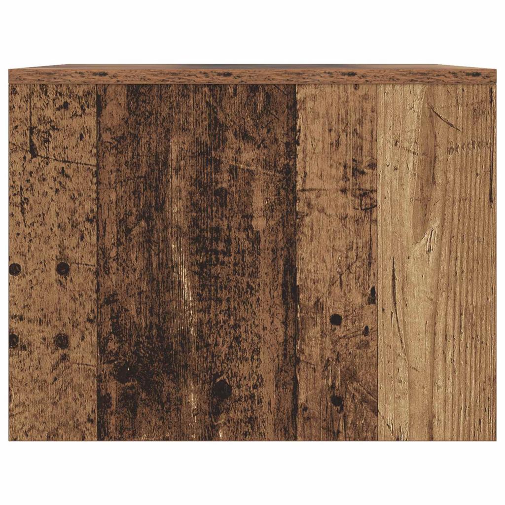 Vintage Coffee Table Made of Reclaimed Wood 90 x 50 x 37 cm Engineered Wood