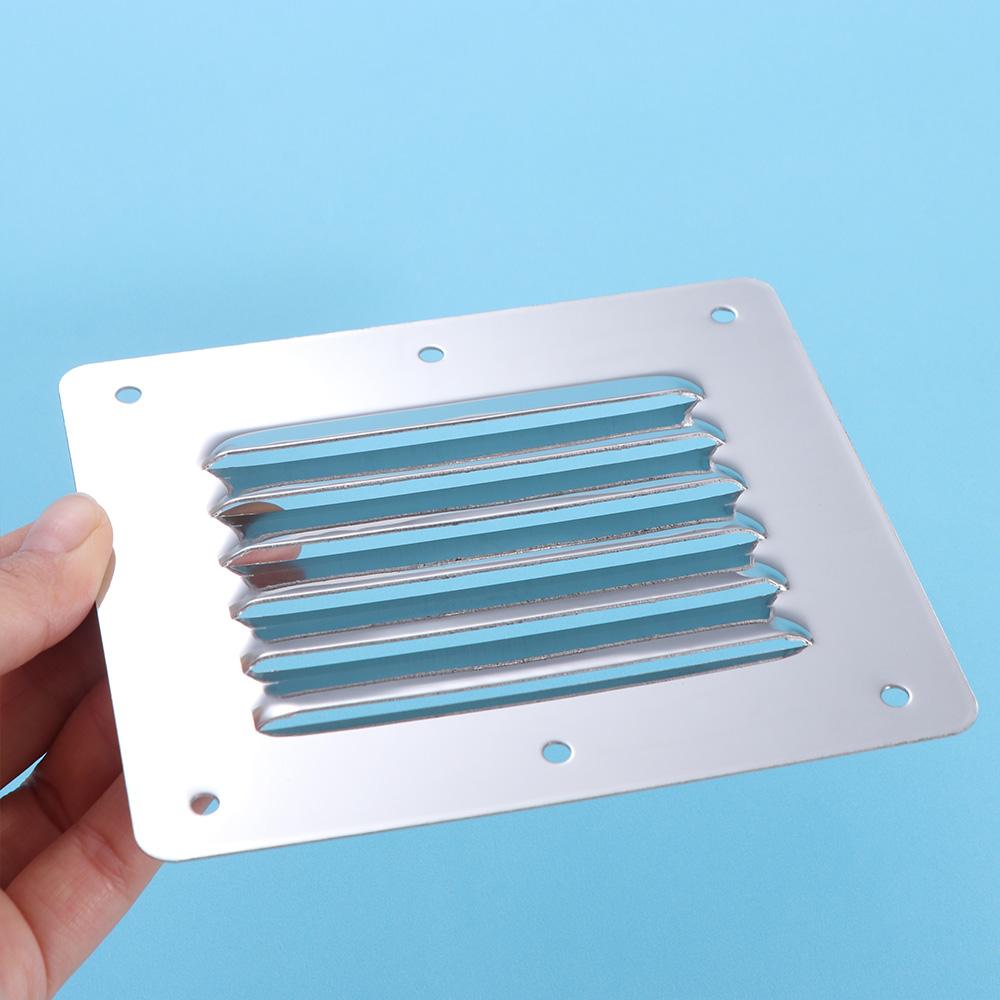 Ventilation Covers Flat Dryer Vent Cover Silver Marine Boat Air Vent Plate  Outdoor