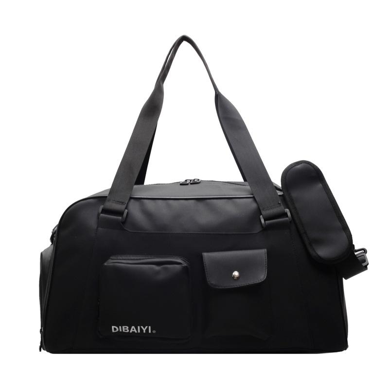 Simple Short-distance Travel Bag Crossbody Large Capacity Sports Yoga Swimming Gym Bag Luggage Storage Handbag