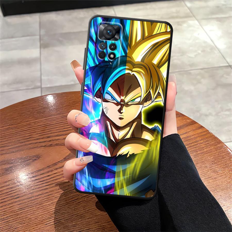 Cool Dragon Ball Case for Xiaomi Redmi Note 7 8 11 9 10S 9S 10 11s 12s 12 Pro 14 13 Pro Plus Funda Phone Cover