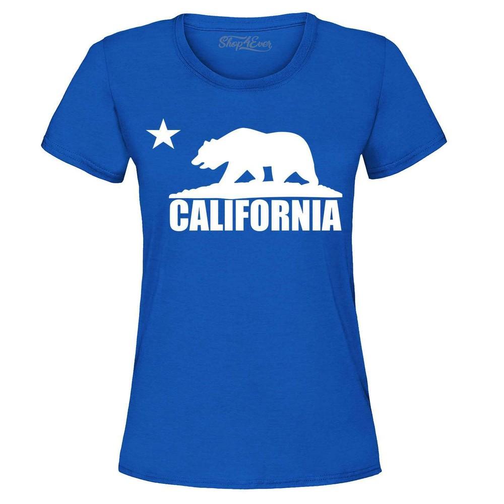 California White Bear Cali Love Women's T-Shirt CA Republic Souvenir Shirt