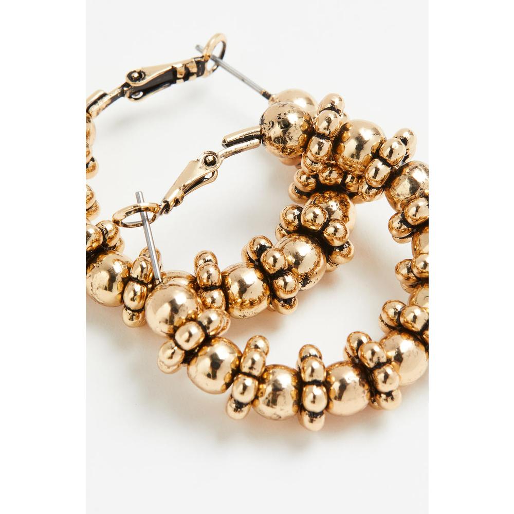 Ring Earrings Gold Color 1129948002