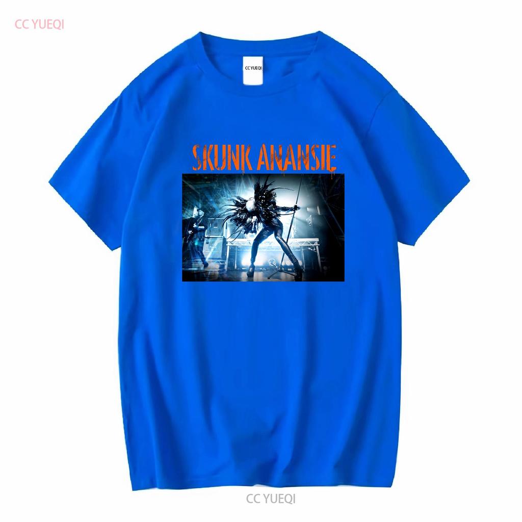 Skunk Anansie Band On Stage Tour T Shirt Cotton All Size vintage Washed Stylish Versatile Slightly graphic designer clothes