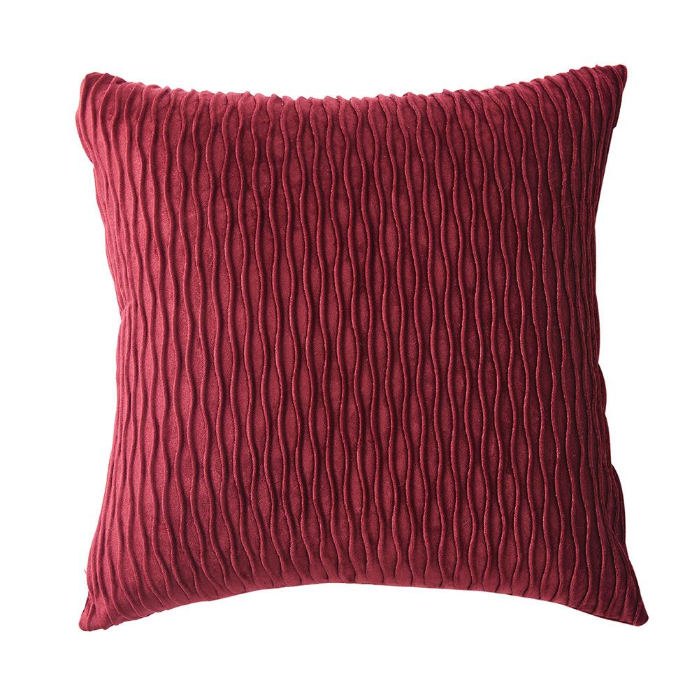 New Solid Color Pillowcase Modern Simple Ins Style Pillowcase Velvet Craft Pillowcase Without Pillow Core