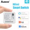 Tuya WiFi Smart Switch Module Supports 2 Way Control Mini DIY Light Breaker APP Remote Control Works With Alexa Google Home