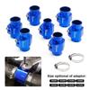 CNSPEED 60mm Water Temperature Gauge 20-120 Celsius with 1 / 8NPT Water Temperature Seal Pipe Sensor Adapter