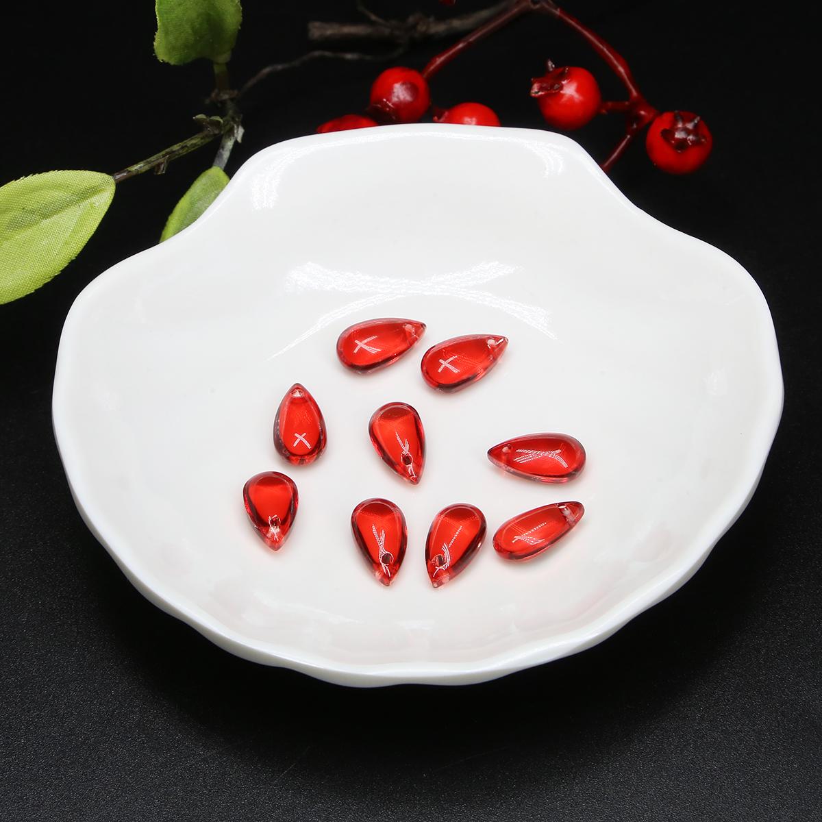 

5 шт. 14x18 мм стеклянные чешские подвески в форме капли воды свободные бусины для изготовления ювелирных изделий DIY серьги