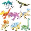 Lumea Dinozaurilor Jurasici Raptor Brutal T-Rex Triceratops Indominus Rex Model Blocuri de Construcție Dino Velociraptor Figurină Cărămizi Jucării