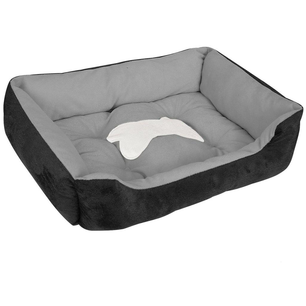 Cozy Fluffy Large Pet Dog Cat Bed For Ultimate Comfort And Warmth With Soft Mat