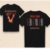 Evanescence 2026 Tour TShirt Fan Graphic Band Concert Tee