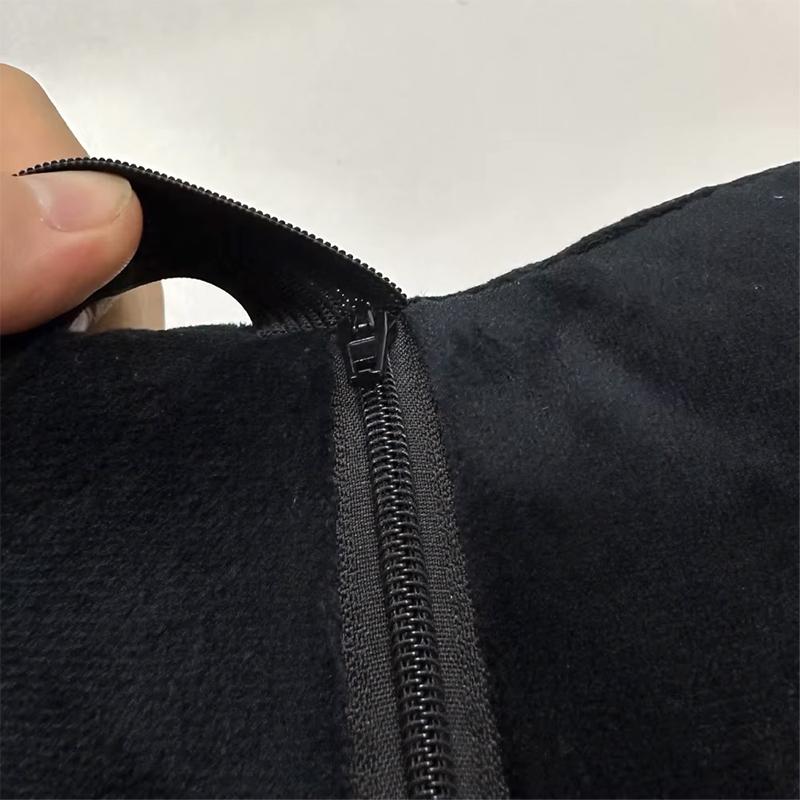 Prodyšný semišový polštář na opěrku hlavy a krku do auta, polštář na spaní pro VW Polo Beetle Jetta Tiguan GTI Golf Passat Scirocco T5