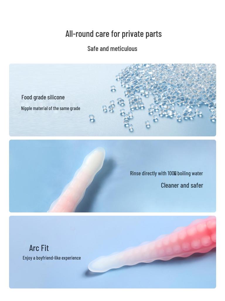 Alien Octopus Insertion Toy: Female Adult Foreplay & Flirting Aid