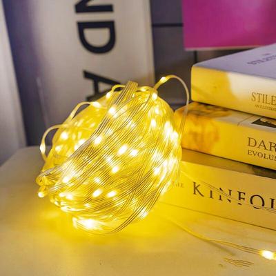 NuFeng 10M 100 LED Colorful Battery-Powered String Lights
