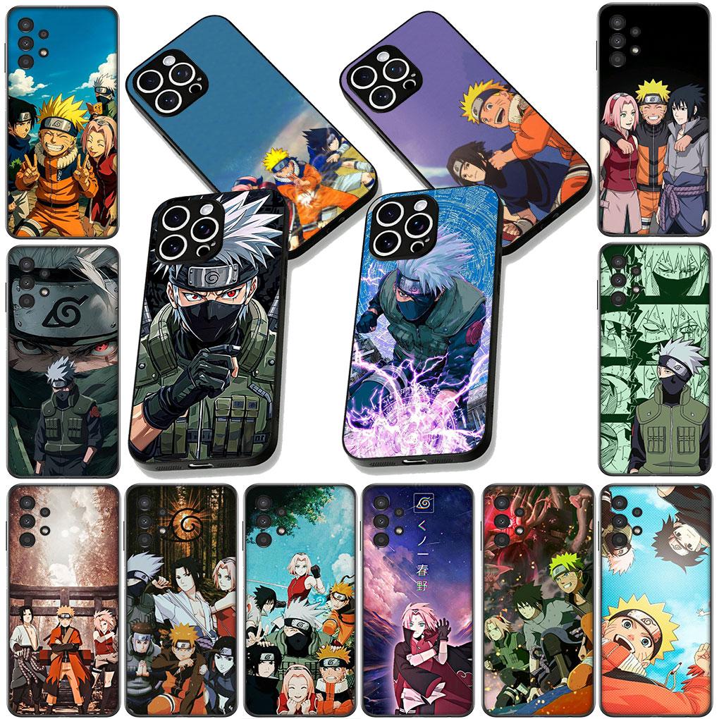 Cover for Samsung Galaxy S22 S21 S20 FE Ultra Plus A35 A36 A55 A37 A33 A34 A57 Phone Case Haruno Sakura Narutos Sasuke Kakashi