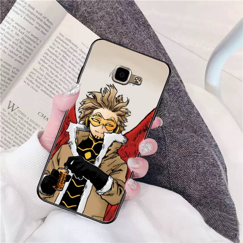 Чехол для телефона с рисунком аниме MHA Hawks BNHA для Samsung Galaxy A30 A20 S20 A50S A30S A71 A10S A6 plus Fundas Coque Samsung A51