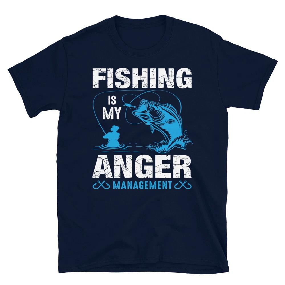 Anger Management Fishing Fish Nature Outdoors T-Shirt