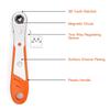 Ratchet Screwdriver With Bits Handheld Right Angle Pocket-Sized Ratcheting Screwdriver With 10 Bits For Homeowners Hobbyists