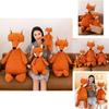 Adorable Plush Fox Toy Soft Cuddly Animal Doll Made Of High Quality Pp Cotton