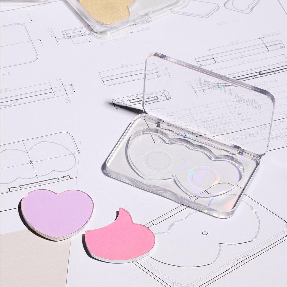 Etude Heart Pop Duo Blusher / Cheek Blusher / Highlighter / Dual 7.5g