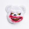 Halloween Scary Masks Bear  Bunny Masks, Bloody Plush Head Masks, Halloween Party Cosplay Costume Props