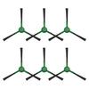JUNSUNMAY 6pcs Sweeper Triangle Side Brush for iRobot Roomba Plus 405 / 505 Combo