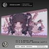 HYBXAXC Mouse Pads Anime Sexy Girls Ultra-Smooth Non-Slip Ideal For 900x400 Gamers Mouse Pad Shock-Absorbing Protect Your Desk