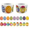 1000pcs Easter Egg Stickers - Self Adhesive Oval Sealing Labels, Gift Tags & Decals For Treat Bags, Envelopes, Cards, Party Supplies & Scrapbooking