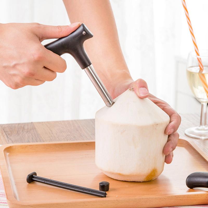 Strumento Apriscocchiere Nero Apri Foro Taglia Frutta Strumenti Gadget da Cucina