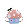 Childrens Cartoon Mushroom Shoulder Bag Waterproof Cute Girls Mini Bag For Toddlers