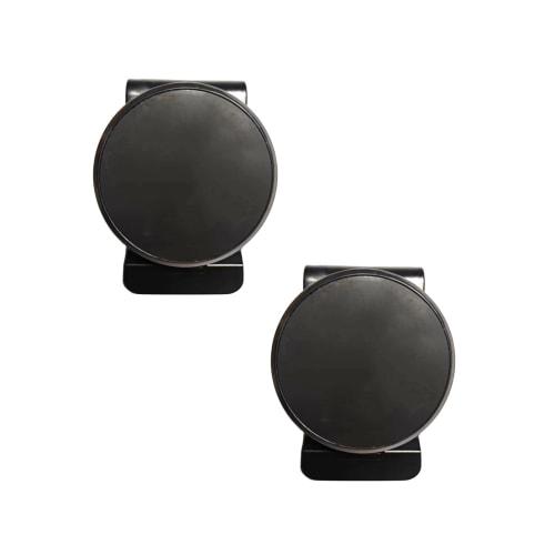 

bjsdkff Magnetic Belt Clip, Magnetic Tool Holder, Super Strong Neodymium Magnet Leather Sleeve for Screws, Hammers, Sockets, Pliers, Drills, Wrenches,