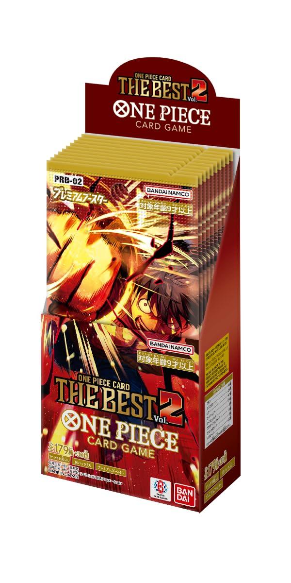 

BANDAI ONE PIECE Карткова гра Преміум-бустер ONE PIECE CARD THE BEST 10 Пачок том 2 [PRB-02] (КОРОБКА)
