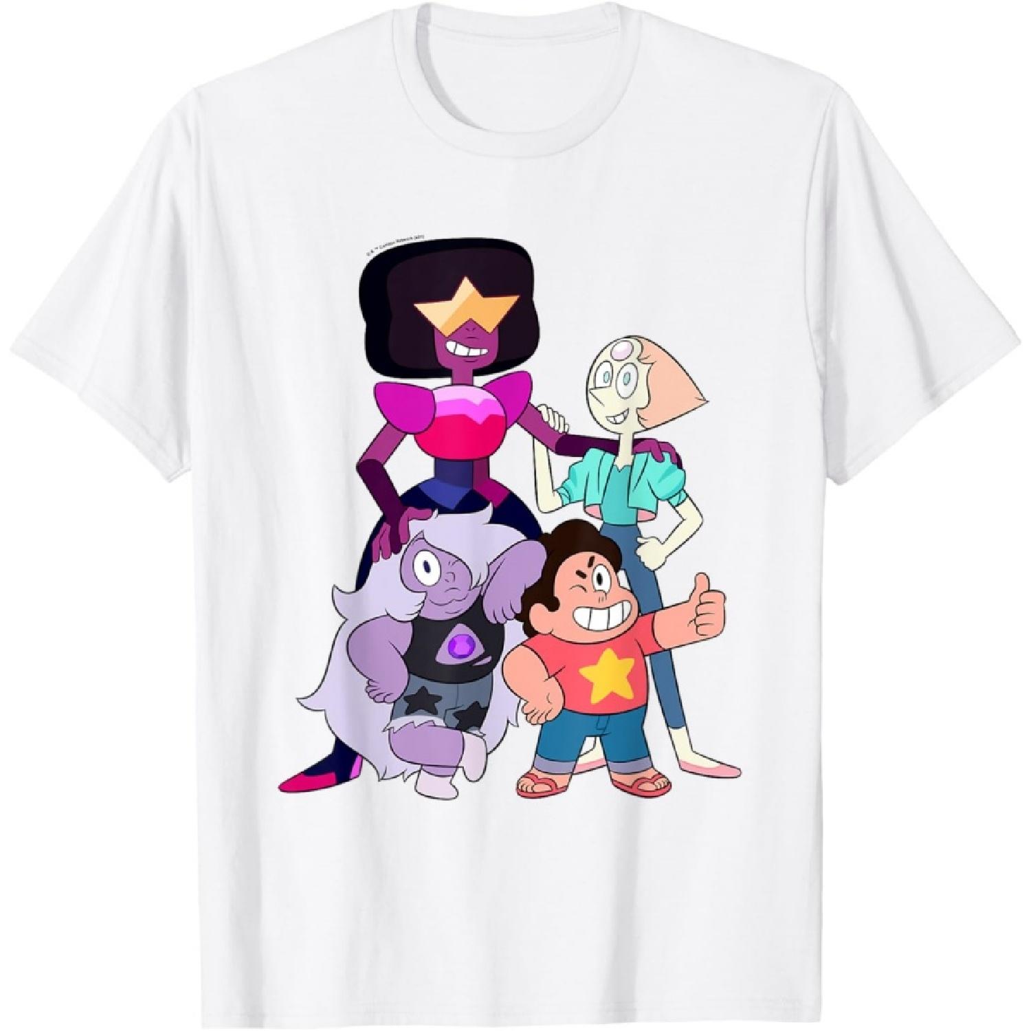 Футболка с изображением Каменной Банды из Стивена Юниверса S