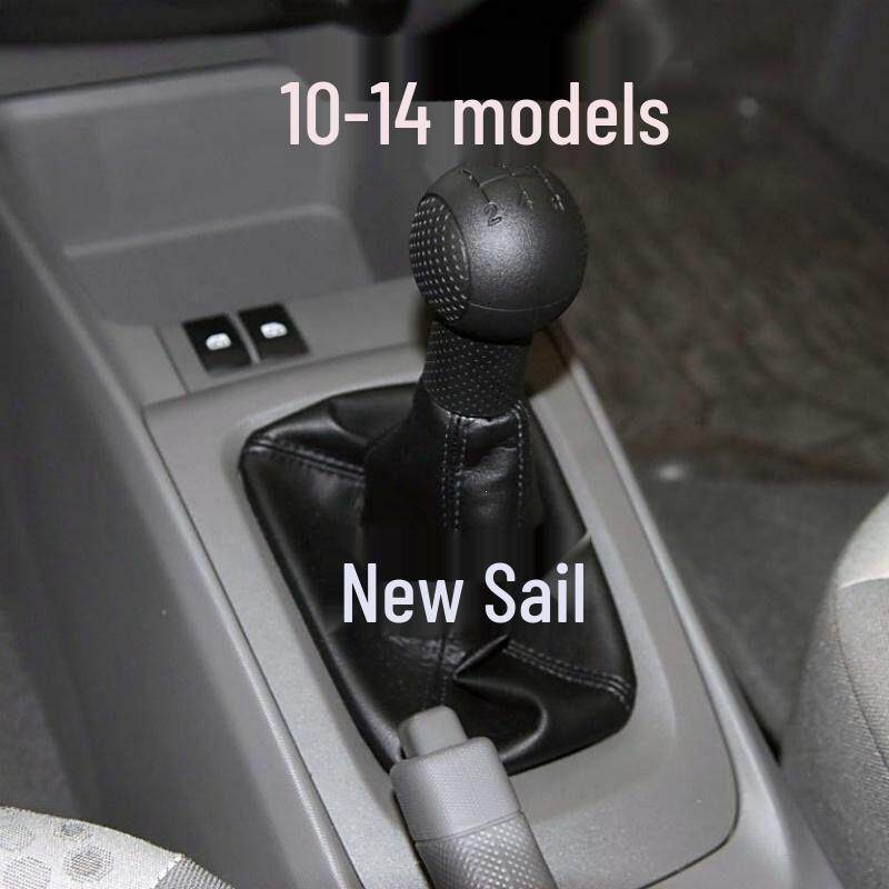 Leather Gear Shift Cover for Chevrolet New Sail 3 Manual Gear Knob