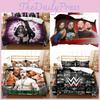 Wwe 3d Print Eaw Duvet Cover Wrestling Game Bedding Comforter Bed Set Supplies
