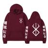 Japanische Animation Berserk Hoodies Herrenmode Langarm Sweatshirts Damen Lässig Harajuku Streetwear Pullover Sudaderas